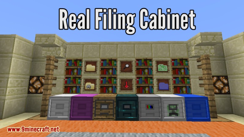 Real Filing Cabinet Mod 4